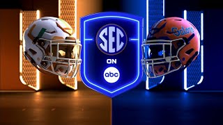SEC on ABC intro | 19 Miami @ Florida | 8/31/2024