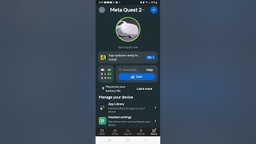 How to enable developer mode on your oculus Quest 2 and check the battery!