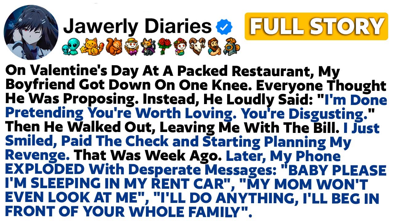 [FULL STORY] On Valentine's Day At A Packed Restaurant, My Boyfriend Got Down On One Knee...