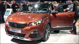 Peugeot 3008 Gt 2016 In Detail Review Walkaround Interior Exterior