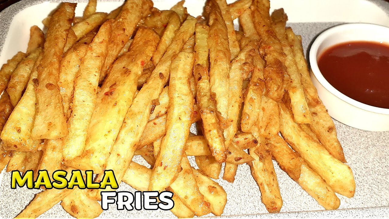 Masala French Fries Recipe By Cook In Home YouTube