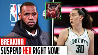 SUSPEND HER! LeBron James EXPLODES After Breanna Stewart's SHOCKING Caitlin Clark Comments!