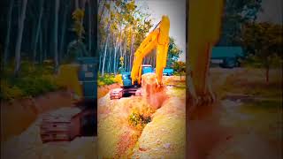 Amazing JCB Working Video | Powerful Excavator Skills 🚜 #JCB #Excavator #Construction #Viral #Shorts