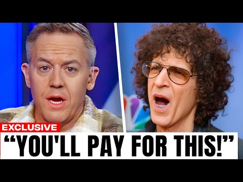 Howard Stern LOSES IT After Greg Gutfeld EXPOSES Him On TV LIVE - YouTube