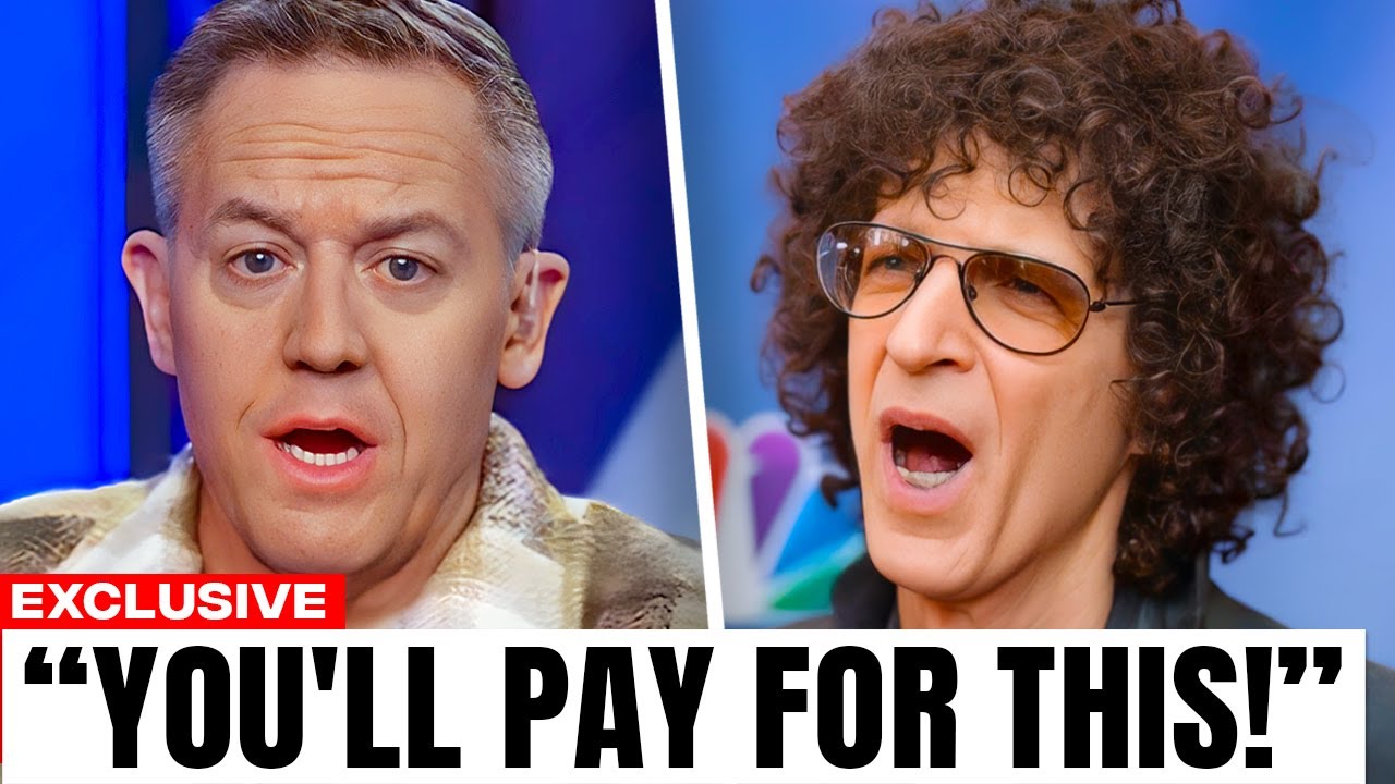 Howard Stern LOSES IT After Greg Gutfeld EXPOSES Him On TV LIVE