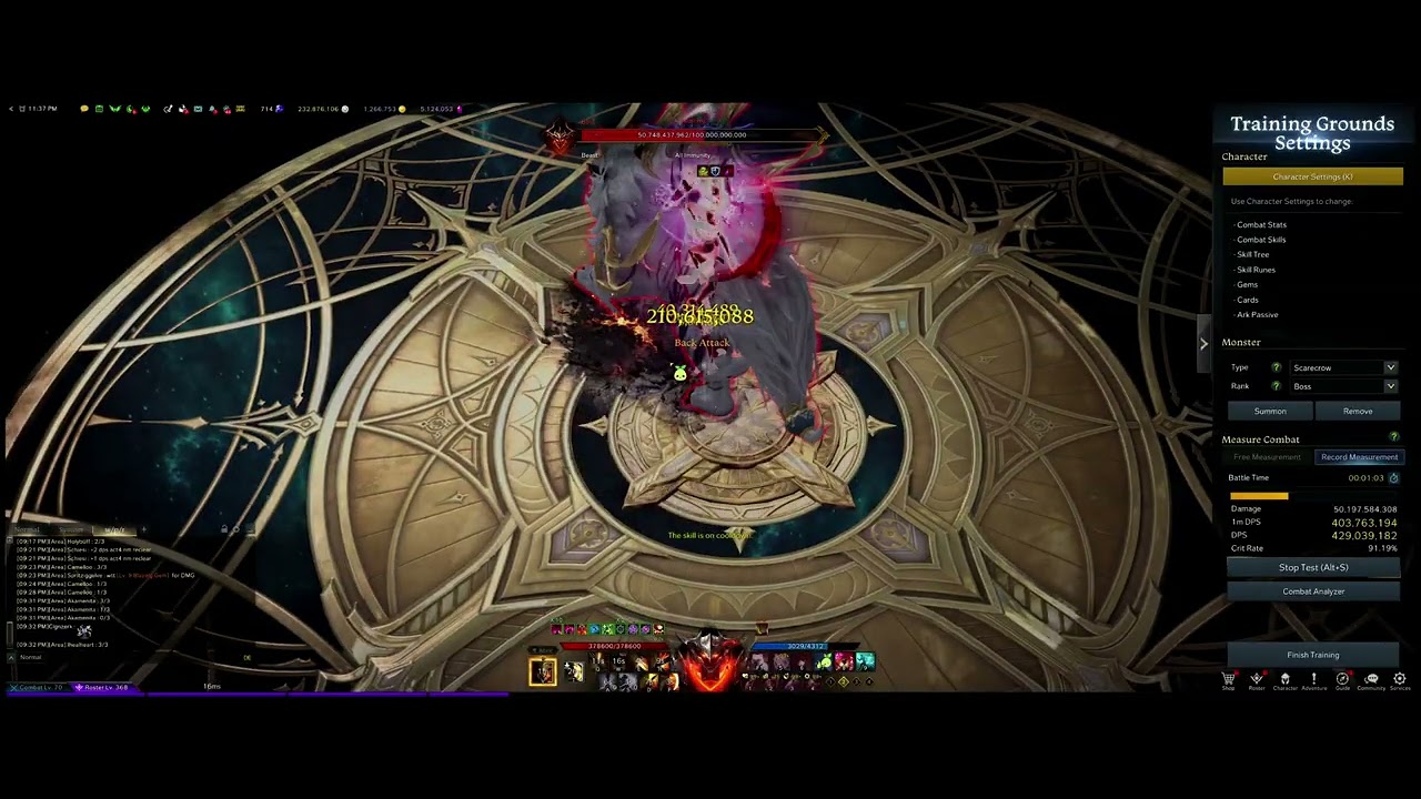 Predator Slayer Ark Grid 111 (Standard Build Seething Fury) 414m DPS