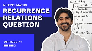 12. CHEEKY CHEEKY Recurrence Relations Question | A Level Maths