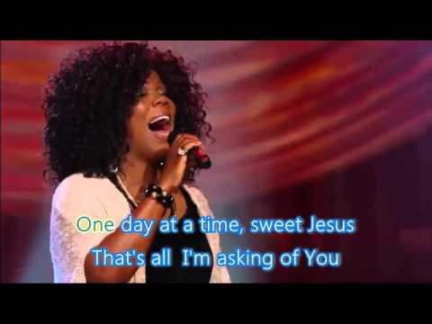 ONE DAY AT A TIME SWEET JESUS -LYRICS | LYNDA RANDLE - YouTube