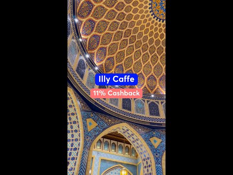 Score an energizing 11 cashback at Illy Caffe