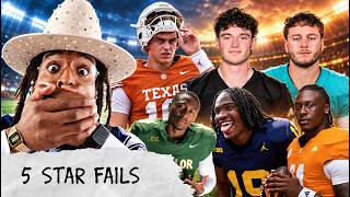 Why Do the #1 QB Recruit Keeps Falling Off?  Arch Manning, Bryce Underwood & More