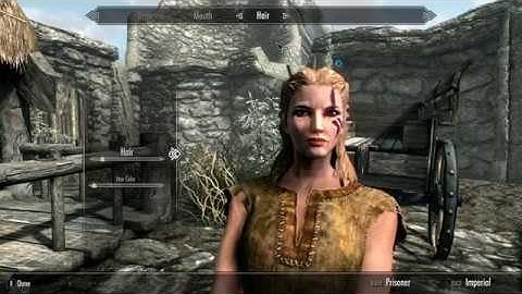 Skyrim Special Edition Gameplay Part 1 - Character Creation