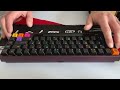 Luminkey65, HMX Yogurt on Alu, PE foam