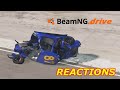 and Ryan Newman's in the crash.. | BeamNG.drive Crashes Reactions