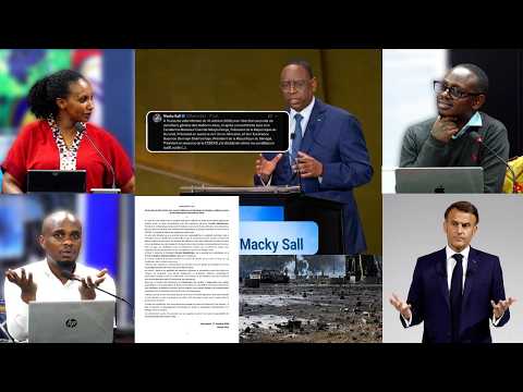 MACKY SALL YIKUYE MU BAHATANIRA KUYOBORA LONI! YAVUZE IMPAMVU/ICYO P. MACRON YAVUZE KU MYIGARAGAMBYO