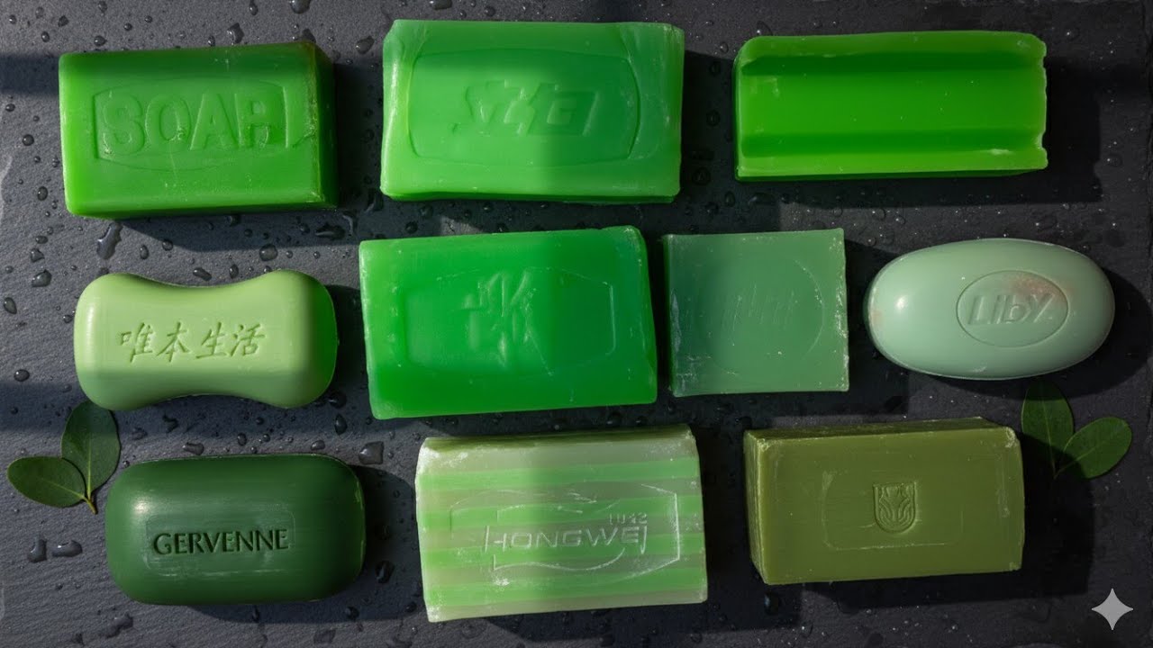 ASMR Soap Cutting Dry Soap Cutting ASMR Satisfying Sound ASMR No Talking Crispy Lovely Vintage Soap