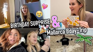 ÜBERRASCHUNG für Celina & BDAY Trip nach MALLORCA! (Vlog) | Sonny Loops