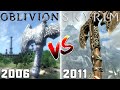 Oblivion vs Skyrim - More Direct Comparisons!