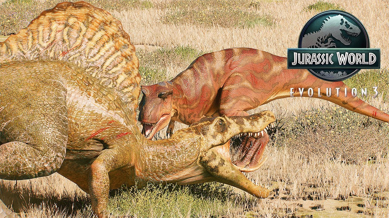 ALBERTOSAURUS VS SPINOSAURUS | Jurassic World Evolution 3