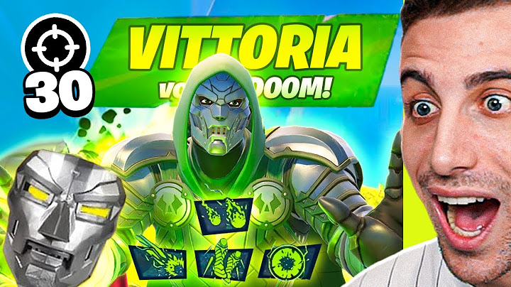 Gioco con l'ARMATURA di DOOM e VINCO con 30 KILL! *DEVASTO* Stagione Marvel Fortnite ITA!
