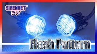 Famous Flash Pattern: Code 3 4-Pack LED Hide-A-Blast Lights Wealth