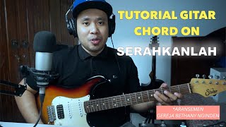 Download lagu Tutorial Gitar Serahkanlah Bethany Nginden Surabaya | Belajar Chord On di Gitar