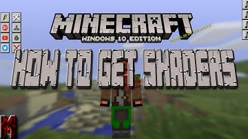 Minecraft  Windows 10 Edition Beta How To Get Shaders