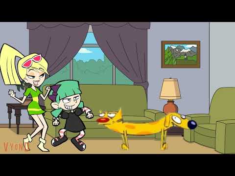 From The GoAnimate Grounded Archives Joyce And Jane Hang Out With CatDog While Grounded 