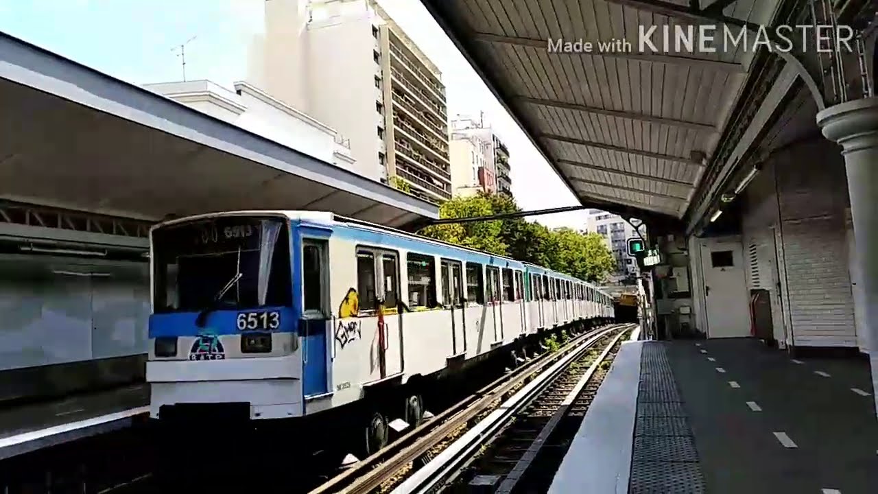 Le mp73 numéro 6513 de la ligne 6