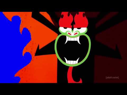 aku-under-attack-[blue-screen-meme-template]