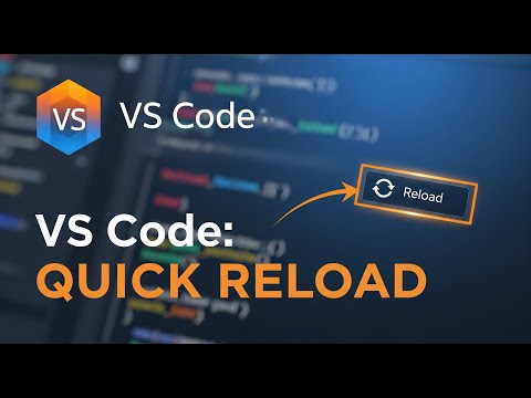 VS Code Quick Tip: Add a Reload Button with This Extension!