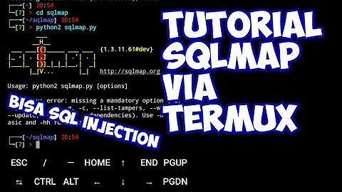 NEW!! TUTORIAL SQLMAP DI TERMUX!! BISA SQLInjection?!!