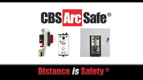 CBS ArcSafe® RSK-RL12 Operational Video - Siemens RL Switchgear Remote Close/Trip Operations.