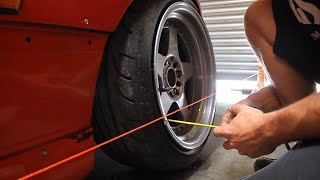 HOW TO E36 Wheel Alignment