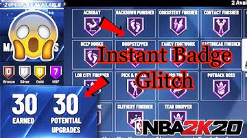 Instant Badge Glitch |  2K20