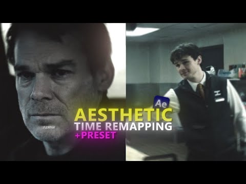 How To Make Aesthetic Time Remapping and Zoom in After Effects + presets