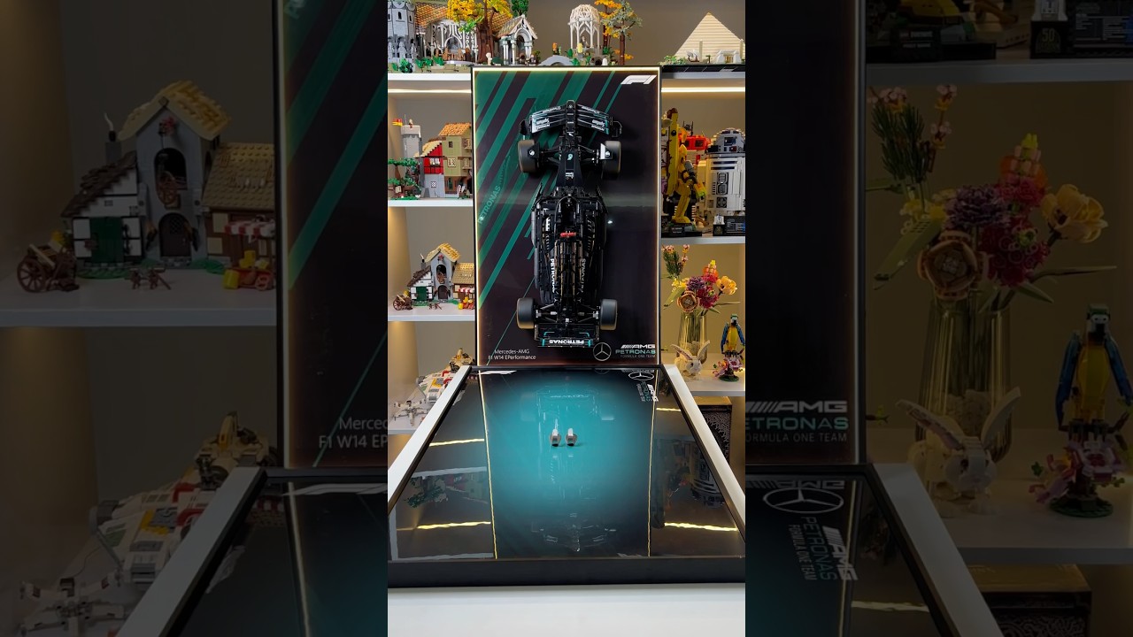 These display frames for the LEGO Technic sets are phenomenal! 