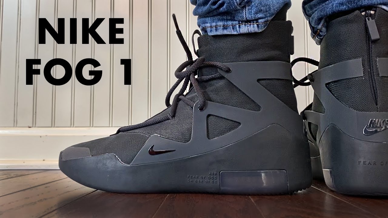 nike air fog 1 triple black