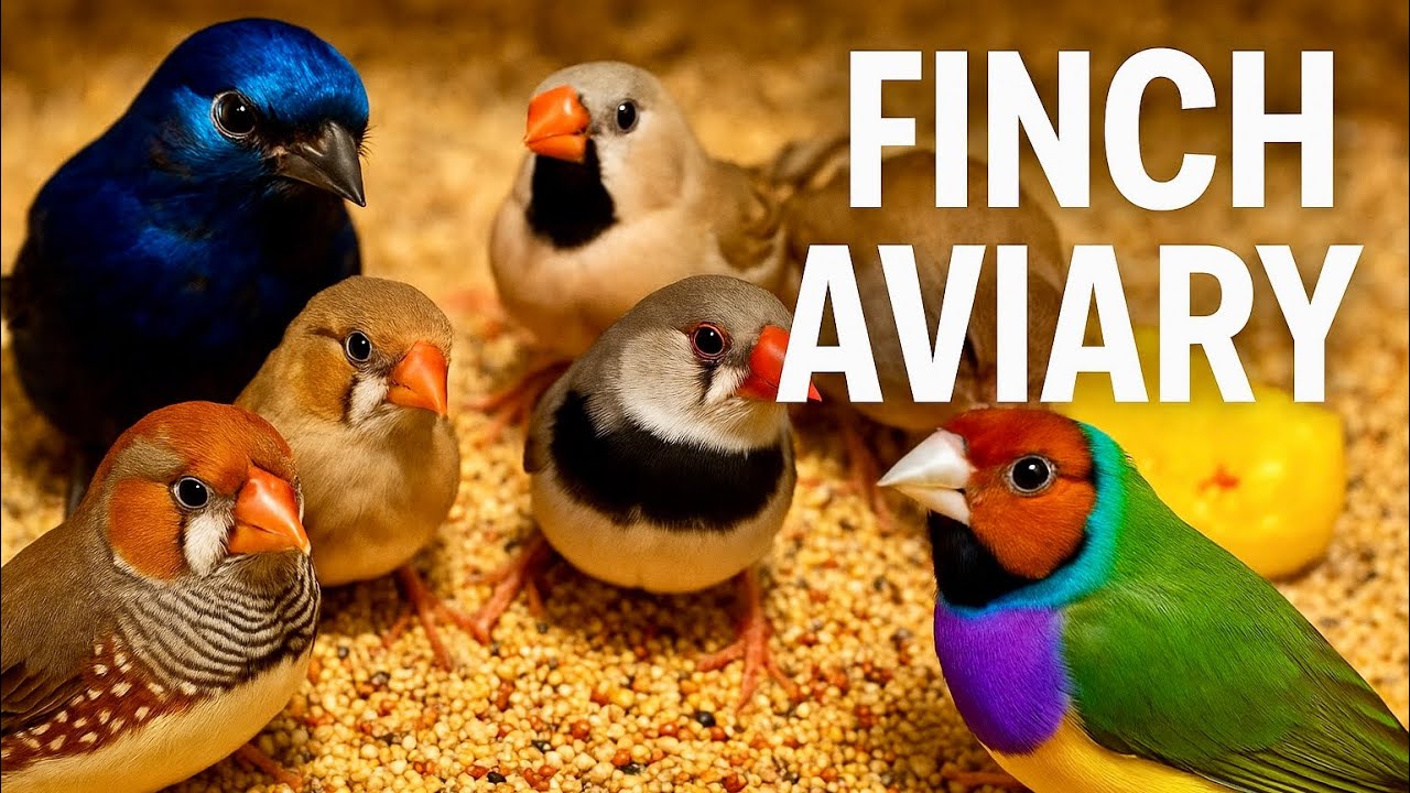 Indoor Finch Aviary | Finches, Softbills & Rare Species