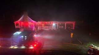 Structure Fire, Hadley Towship, Michigan, June 27, 2023