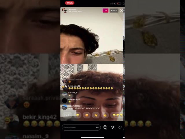 Hussain Chillt Elio Chillt Haben Heftigen Beef Auf Instagram Live 13 August 2020 Youtube