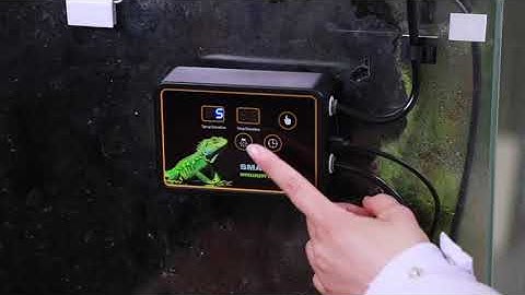 01CS Fogger System – Quiet Humidity Control for Rainforest & Reptile Enclosures | Timer Function