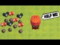 CLASH OF CLANS FUNNY MOMENTS, FAILS, GLITCHES COMPILATION | COC MONTAGE #4