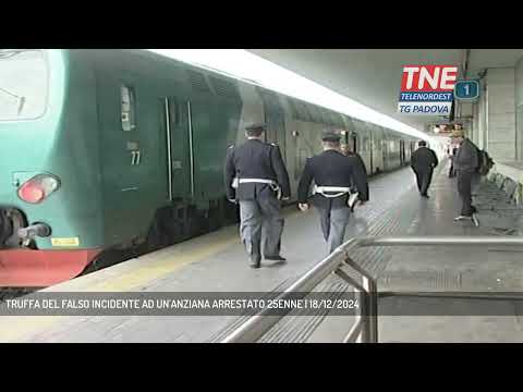 TRUFFA DEL FALSO INCIDENTE AD UN'ANZIANA ARRESTATO 25ENNE | 18/12/2024