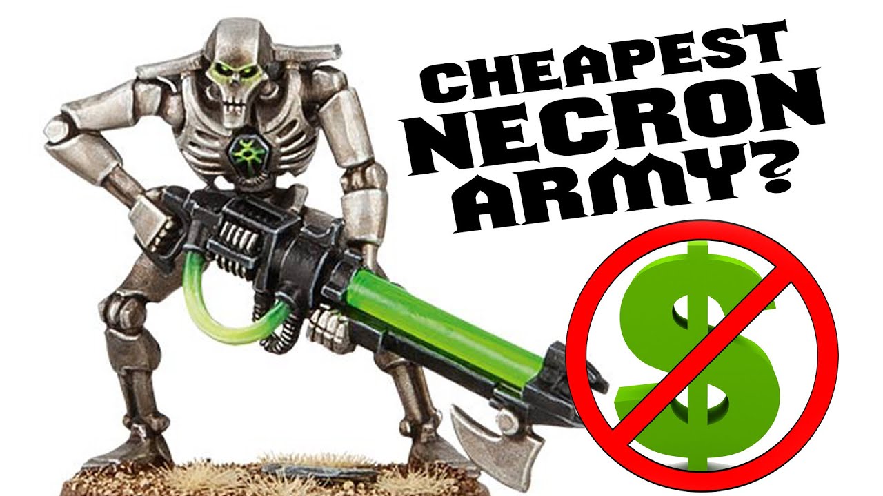 The Cheapest Way to Collect Necrons for Warhammer 40k 