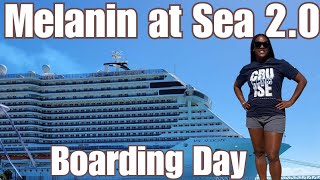 MSC SEASCAPE EMBARKATION DAY: Melanin at Sea 2.0 Group Cruise (Pt. 1)