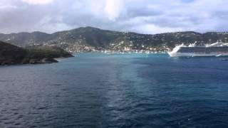 Cruiselapse: Leaving St. Thomas