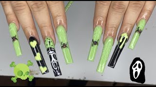 SCREAM HALLOWEEN NAIL ART | Watch Me Work!