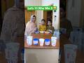 Let's 👀 Who Win $ Dollars  💵🤩🤩 | Mother-Sons Ping Pong 🏓 Challenge | Wonder Boys #shorts #viral