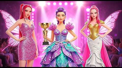 Prince Juni Mermaid Saved Model RUMI, MIRA & ZOEY GLOW UP | KPOP Demon Hunters