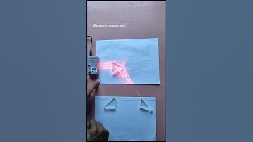 How Triangular prism bends light #shorts #science #ytshorts